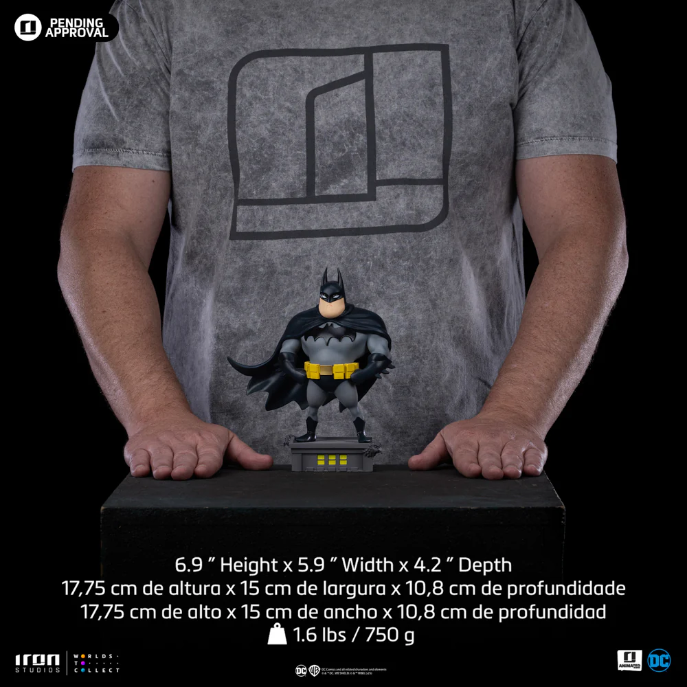 Statue Batman DC Comics Animated icons Iron Studios - Image 13