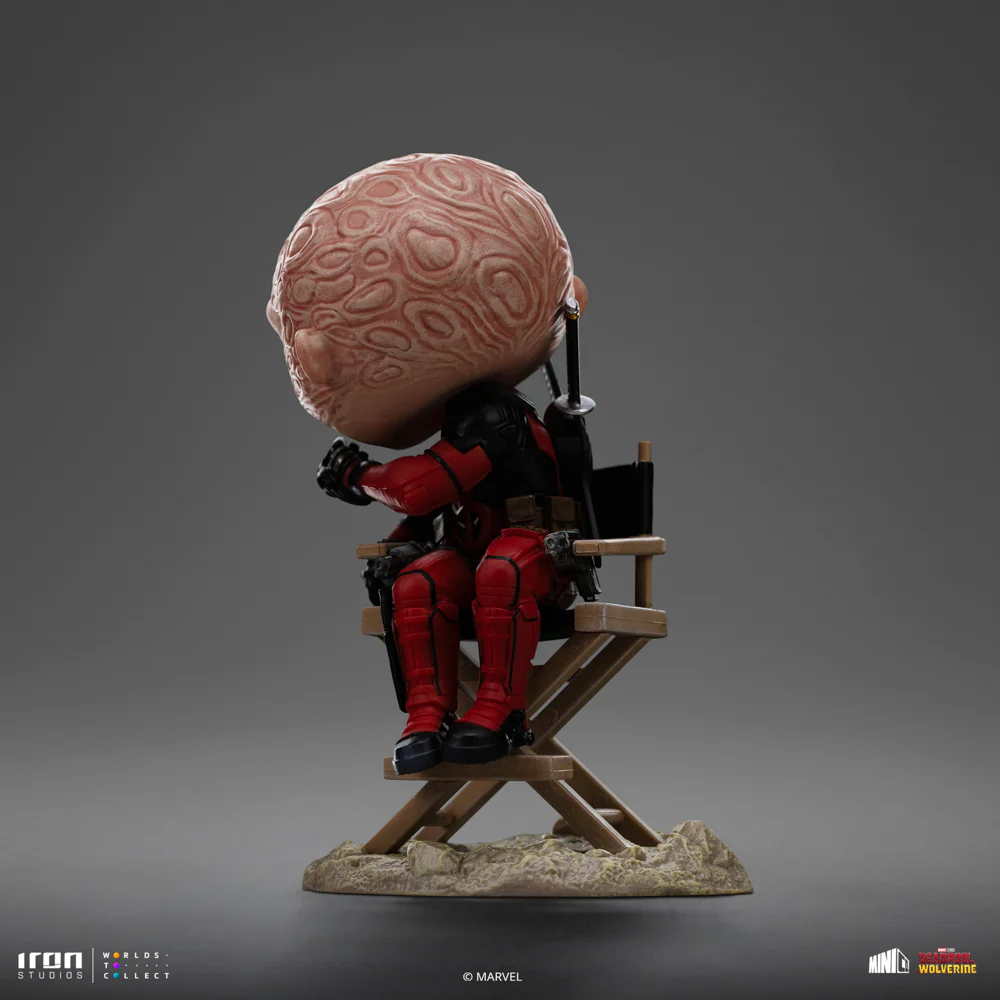 Statue Deadpool (Unmasked Version)  Deadpool & Wolverine  Minico  Iron Studios - Image 4