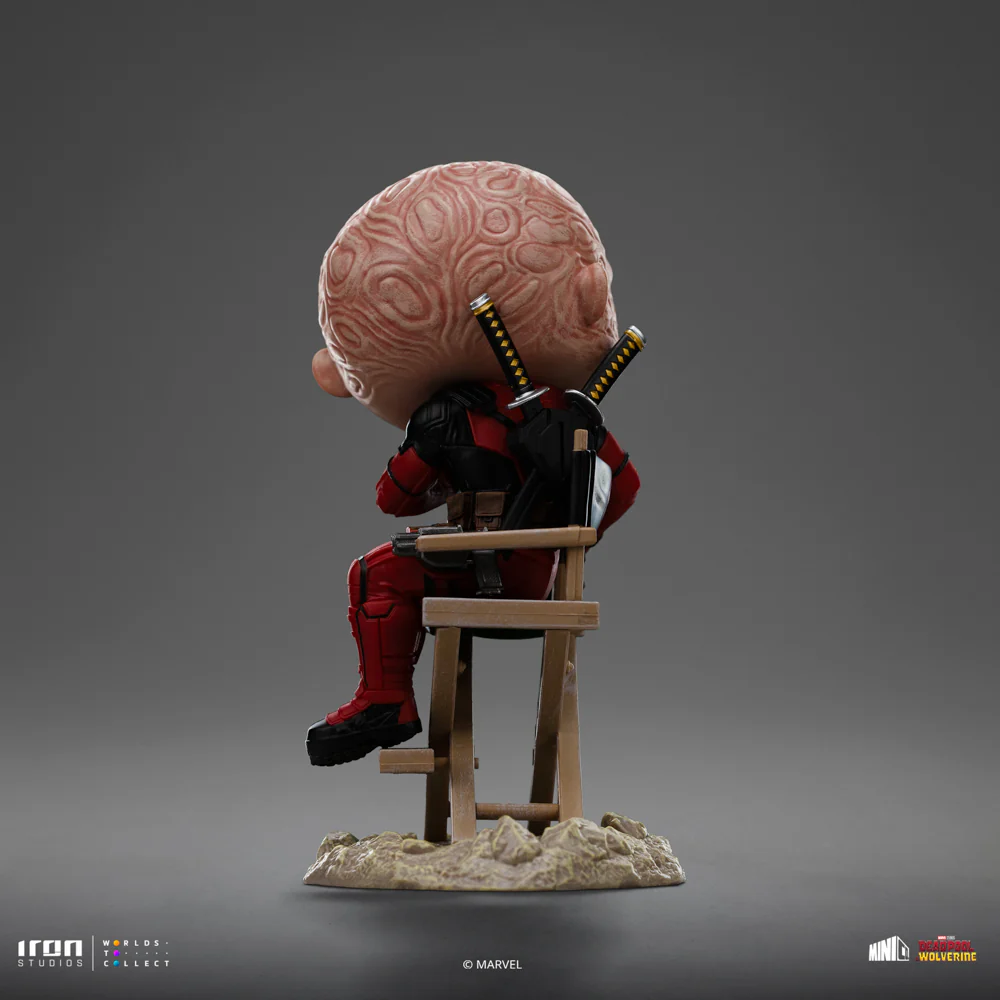 Statue Deadpool (Unmasked Version)  Deadpool & Wolverine  Minico  Iron Studios - Image 5