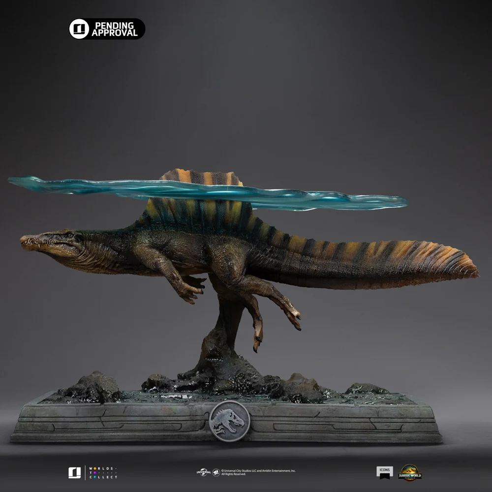 Digital Pre-Order - Statue Spinosaurus - Jurassic World: Rebirth - Icons - Iron Studios - Image 13