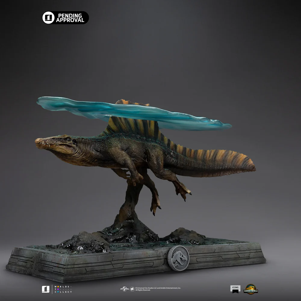 Digital Pre-Order - Statue Spinosaurus - Jurassic World: Rebirth - Icons - Iron Studios - Image 15