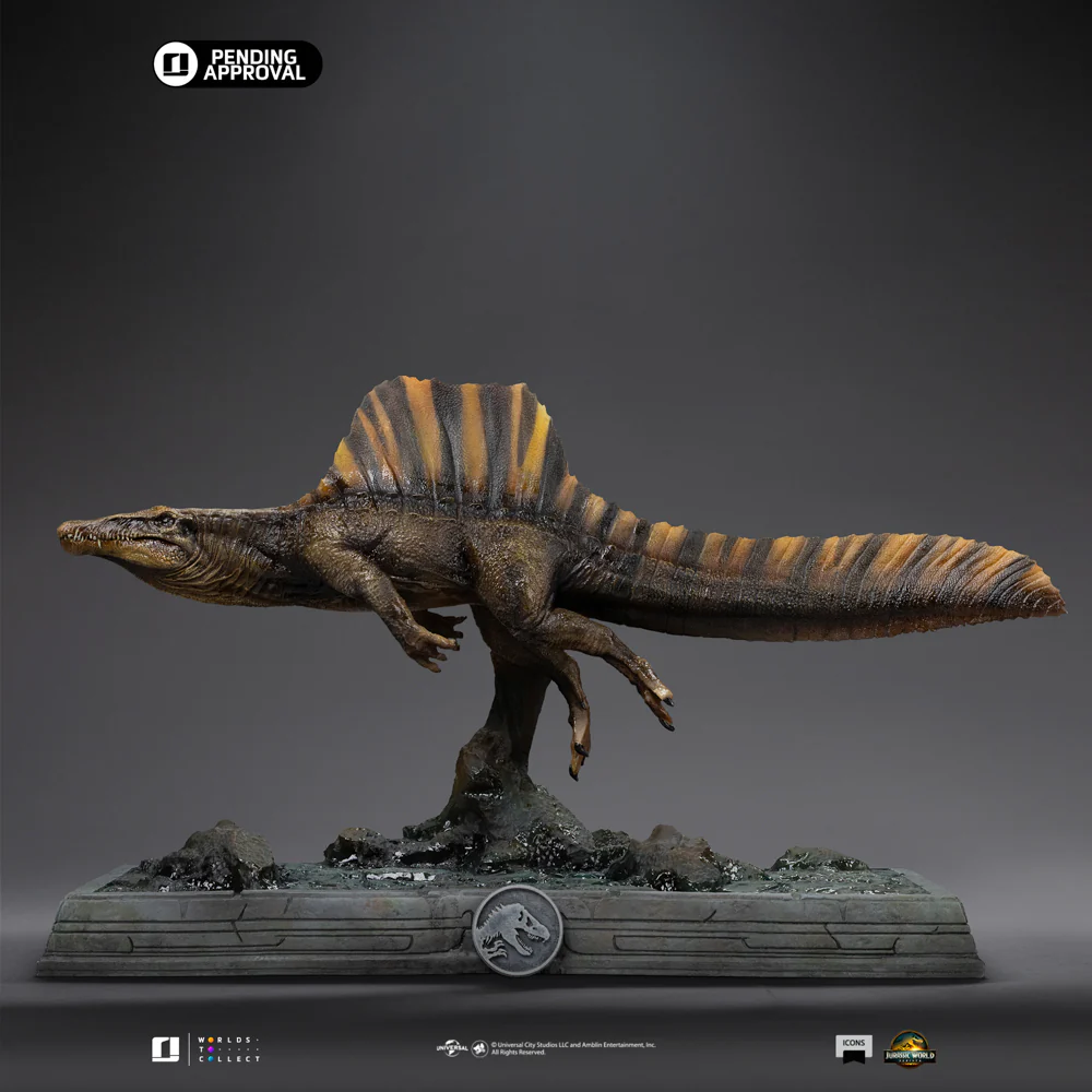 Digital Pre-Order - Statue Spinosaurus - Jurassic World: Rebirth - Icons - Iron Studios - Image 5