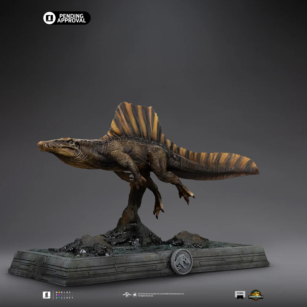 Digital Pre-Order - Statue Spinosaurus - Jurassic World: Rebirth - Icons - Iron Studios - Image 7