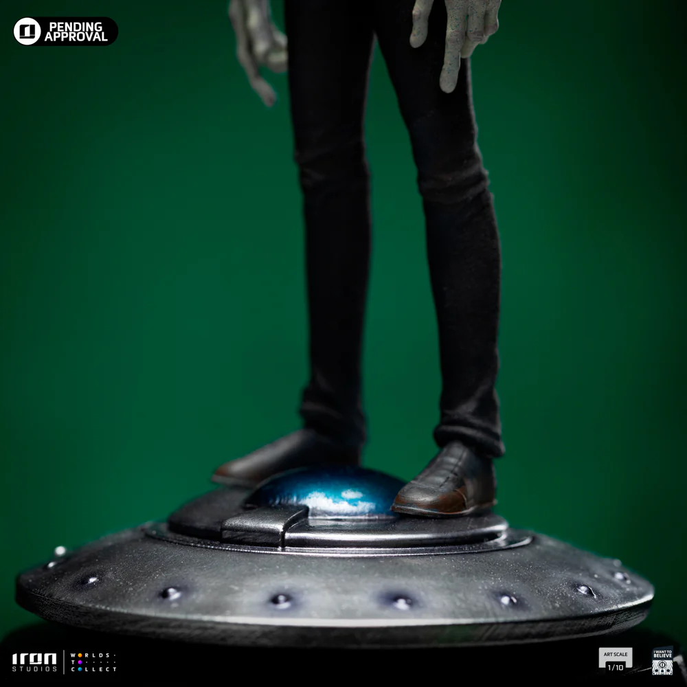 Statue Grey Alien  I Want To Believe  Art Scale 1/10  Iron Studios - Image 9