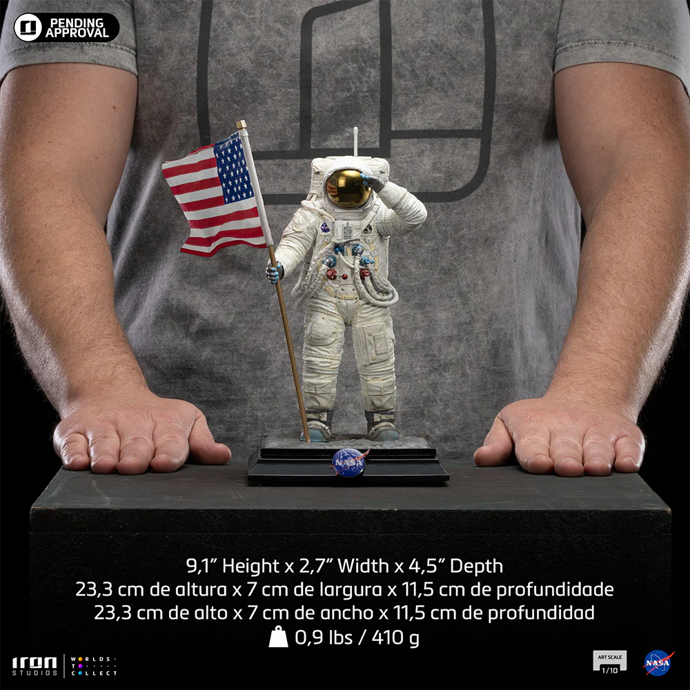 Statue Apollo 11 Astronaut  NASA  Art Scale 1/10  Iron Studios - Image 14