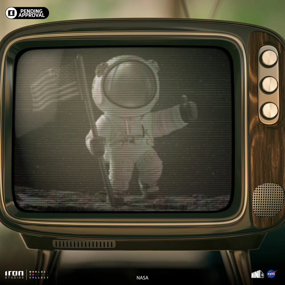 Statue Apollo 11 Astronaut NASA Minico Iron Studios - Image 6