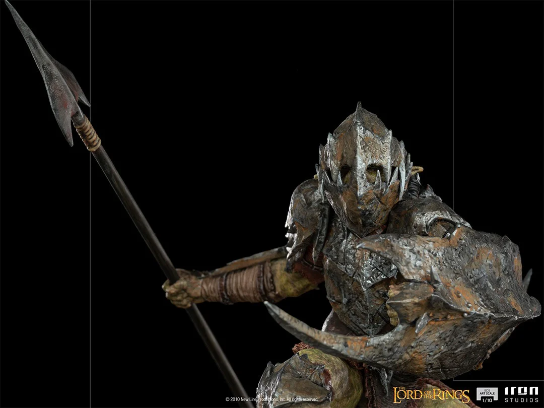 Armored Orc The Lord of the Rings Art Scale 1/10 Iron Studios - Image 6