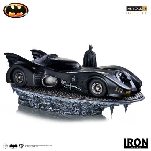 Statue Batman & Batmobile (Deluxe) - Batman 1989 - Art Scale - Iron Studios - Image 5