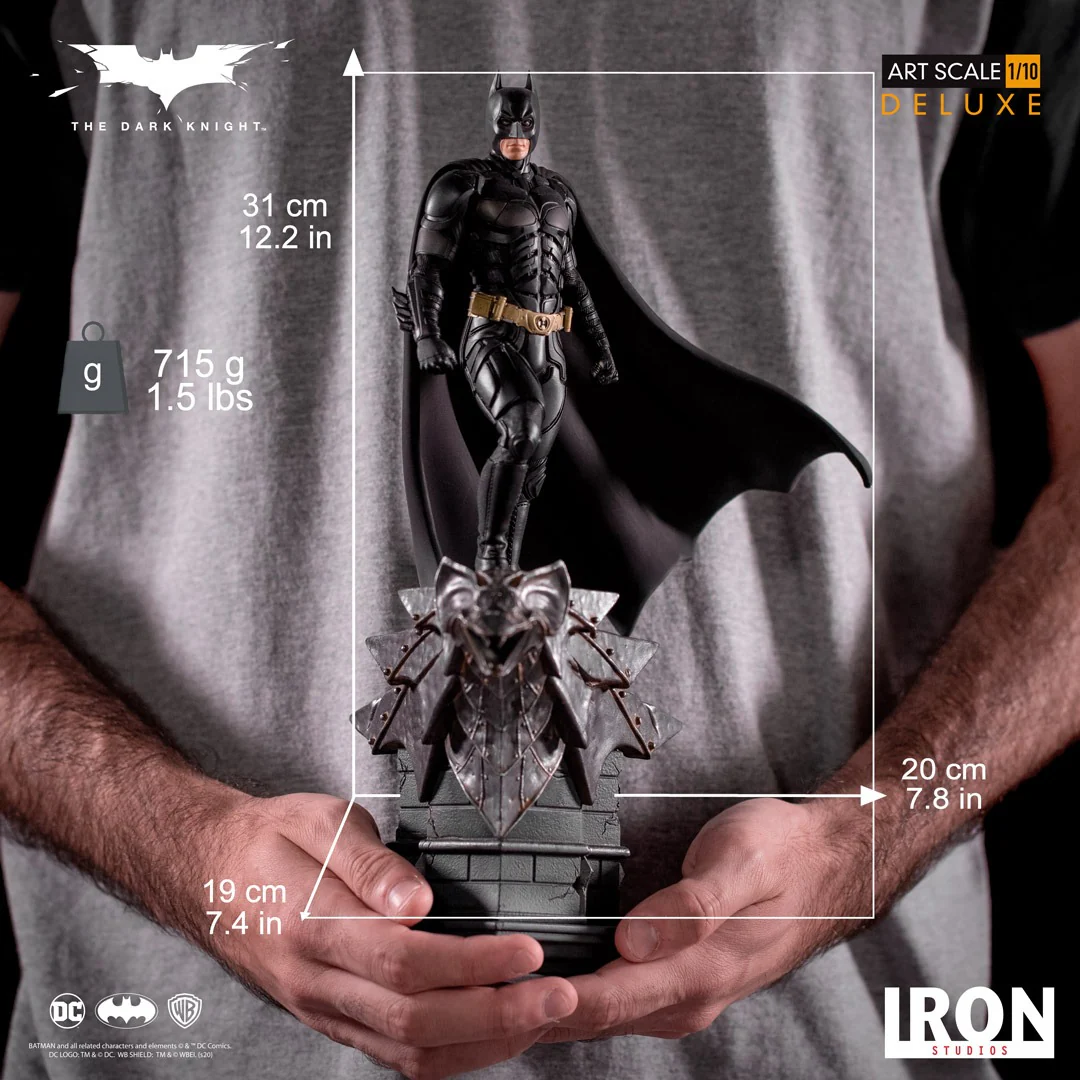 Statue Batman Deluxe - The Dark Knight - Art Scale 1/10 - Iron Studios - Image 7