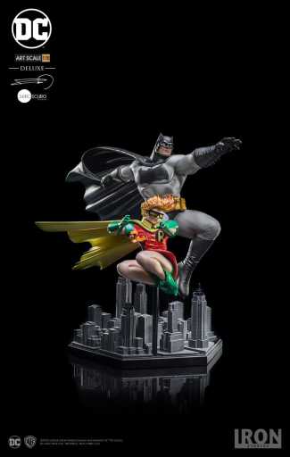 Statue Batman & Robin Deluxe By Frank Miller - The Dark Knight Returns - Art Scale 1/10 - Iron Studios - Image 6