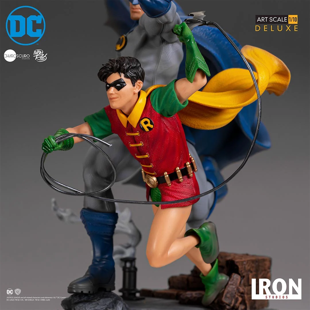Batman & Robin by Ivan Reis - DC Comics - Art Scale 1/10 - Iron Studios - Image 6