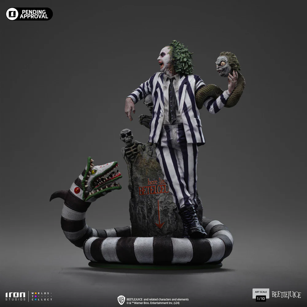 Statue Beetlejuice - Beetlejuice Beetlejuice - Minico - Iron Studios - Image 5