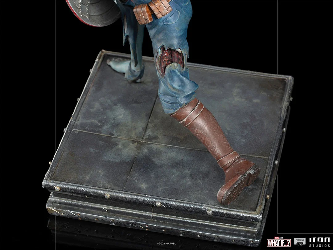 Captain America Zombie What If...? Art Scale 1/10 Iron Studios - Image 5