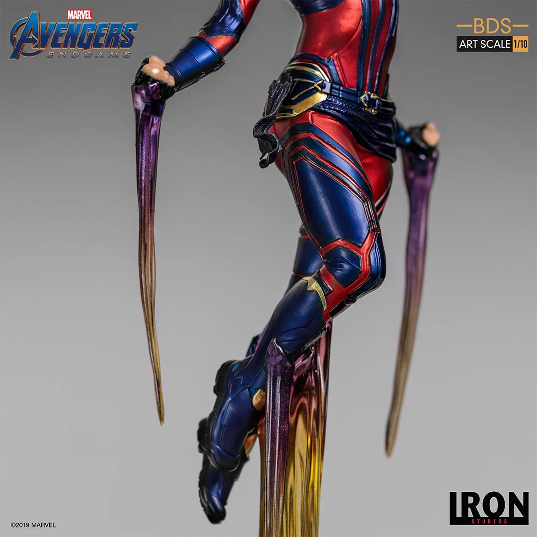Captain Marvel - Avengers: Endgame - BDS Art Scale 1/10 - Iron Studios - Image 10