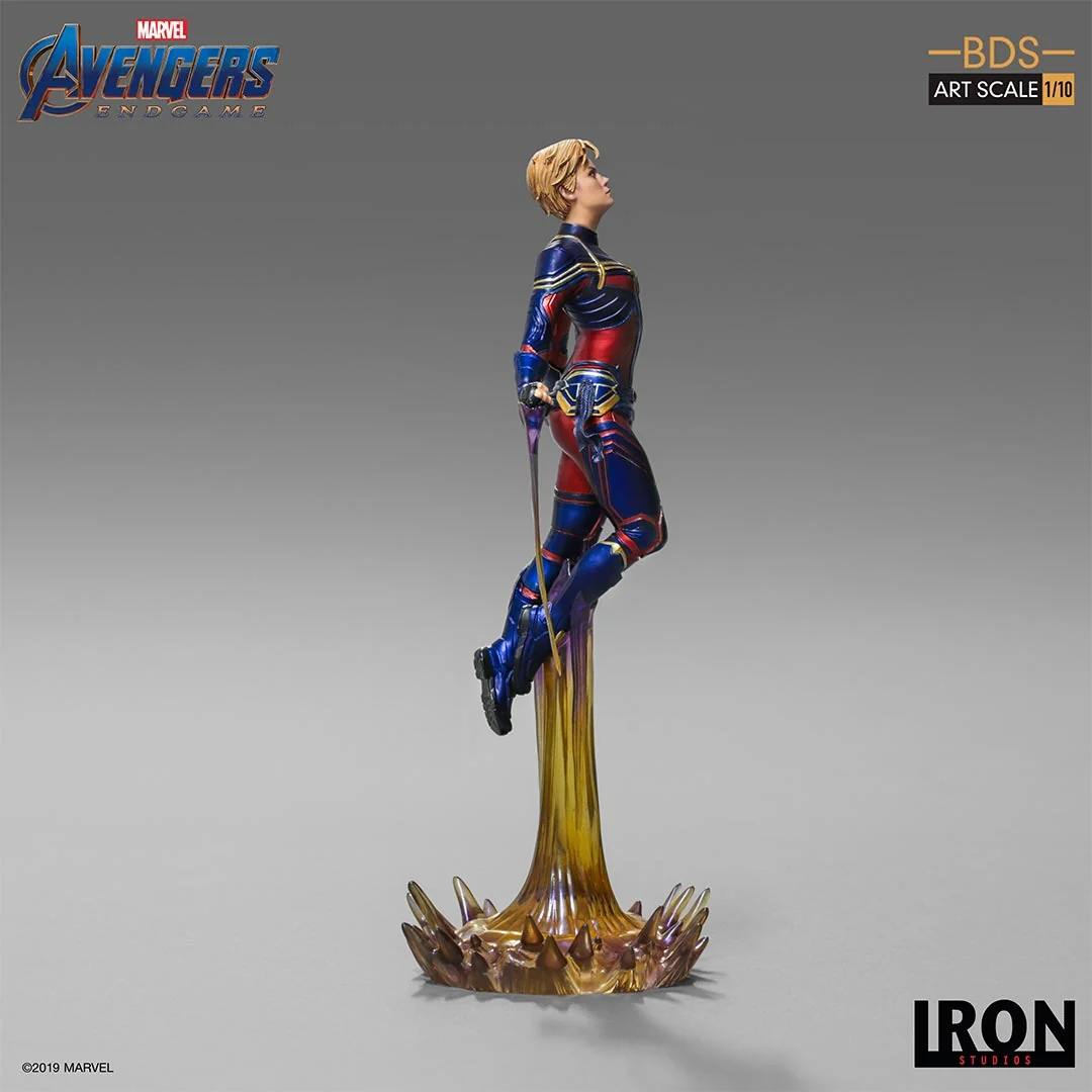 Captain Marvel - Avengers: Endgame - BDS Art Scale 1/10 - Iron Studios - Image 11