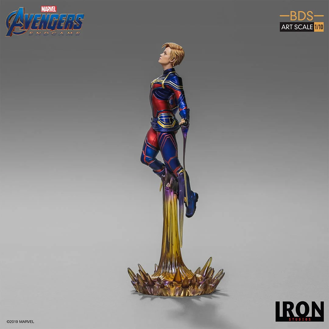 Captain Marvel - Avengers: Endgame - BDS Art Scale 1/10 - Iron Studios - Image 5