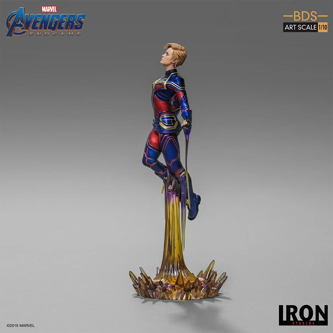 Captain Marvel - Avengers: Endgame - BDS Art Scale 1/10 - Iron Studios - Image 8