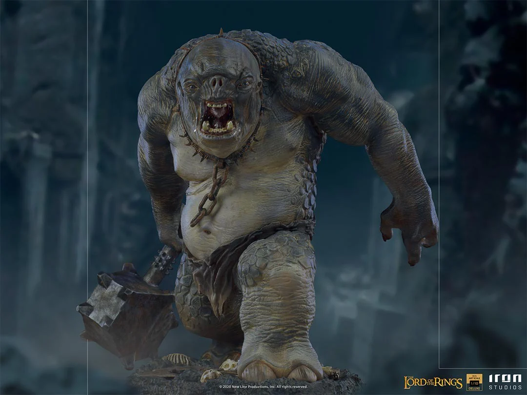 Cave Troll - The Lord of the Rings - Art Scale 1/10 - Iron Studios - Image 4