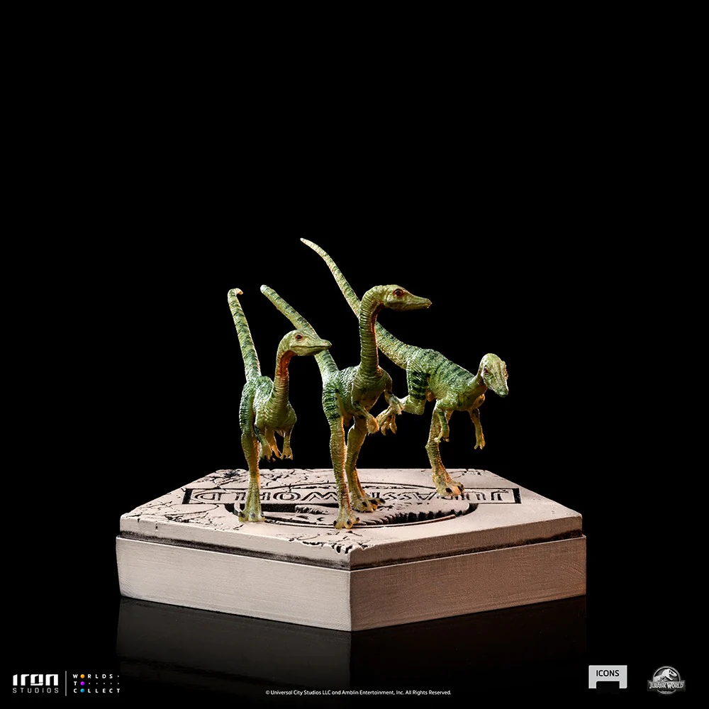 Compsognathus  Jurassic World  Icons  Iron Studios - Image 4