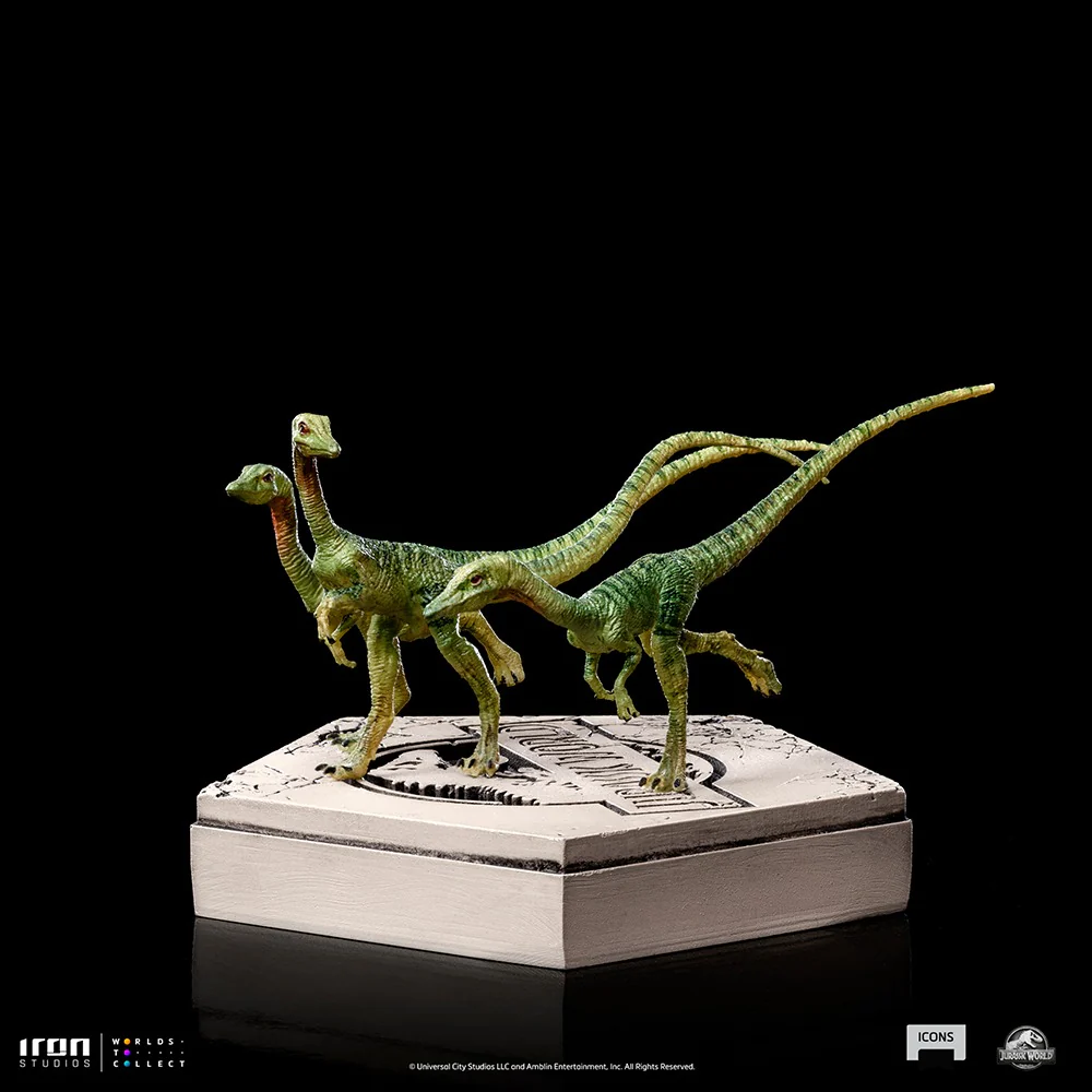 Compsognathus  Jurassic World  Icons  Iron Studios - Image 5