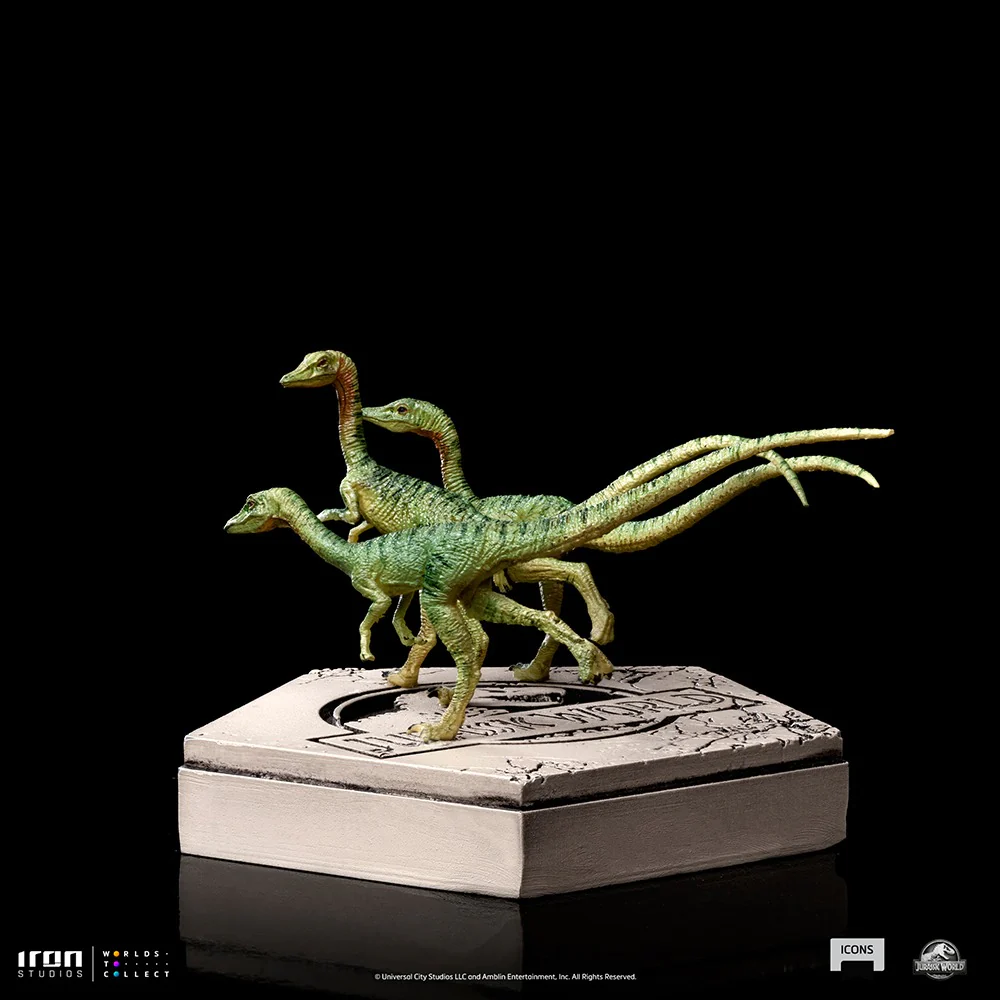 Compsognathus  Jurassic World  Icons  Iron Studios - Image 6