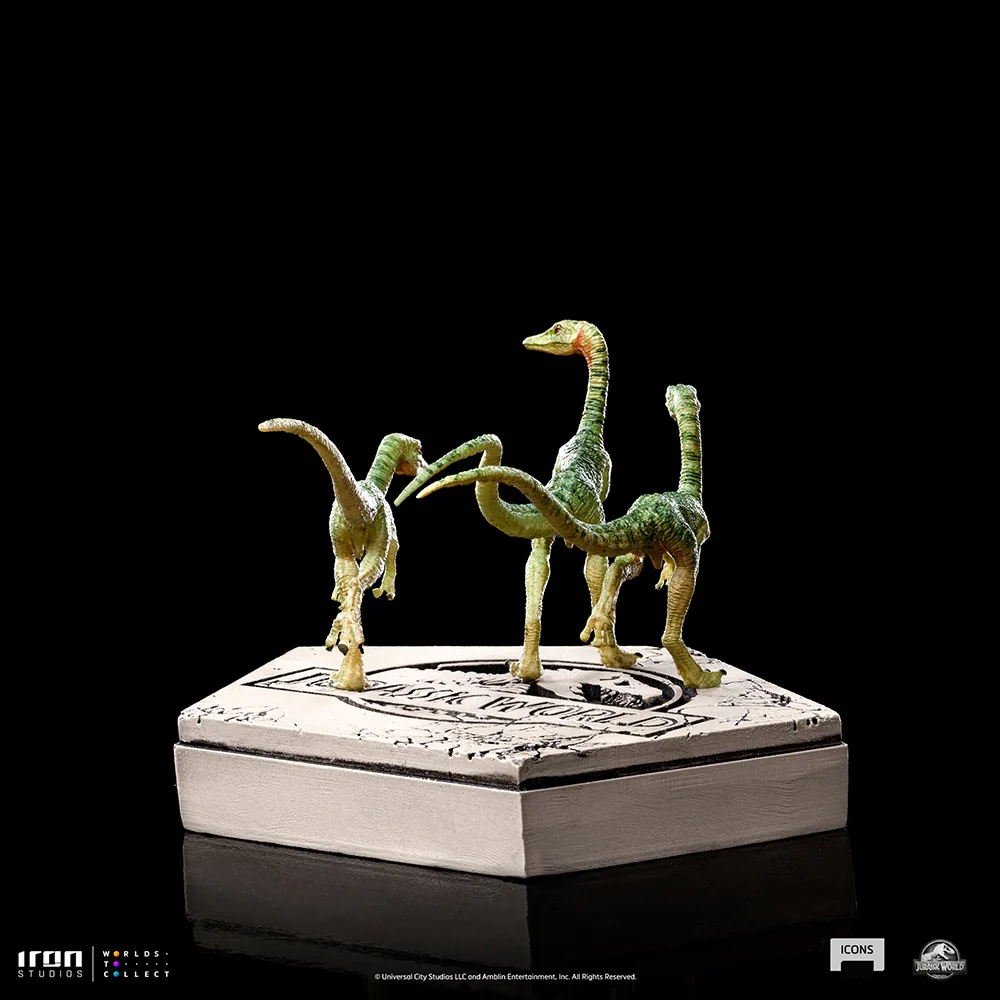 Compsognathus  Jurassic World  Icons  Iron Studios - Image 7