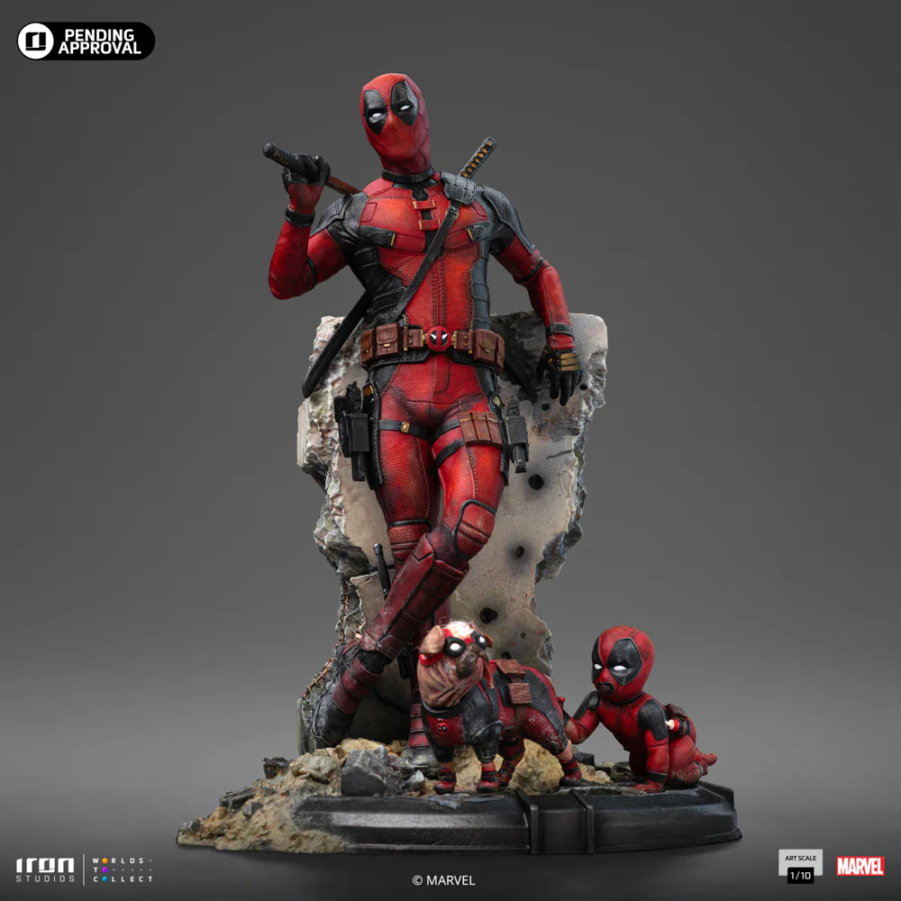 Deadpool  Deadpool & Wolverine  Art Scale 1/10  Iron Studios - Image 3