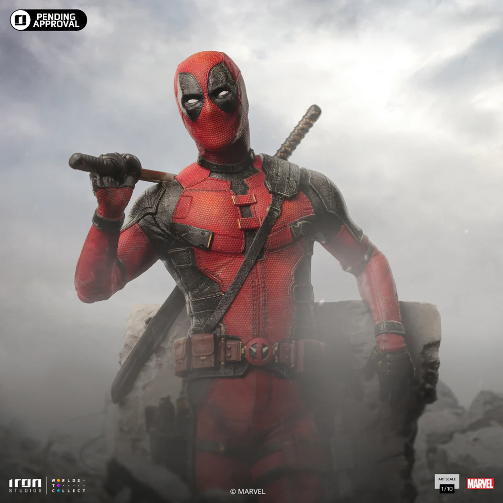Deadpool  Deadpool & Wolverine  Art Scale 1/10  Iron Studios - Image 5