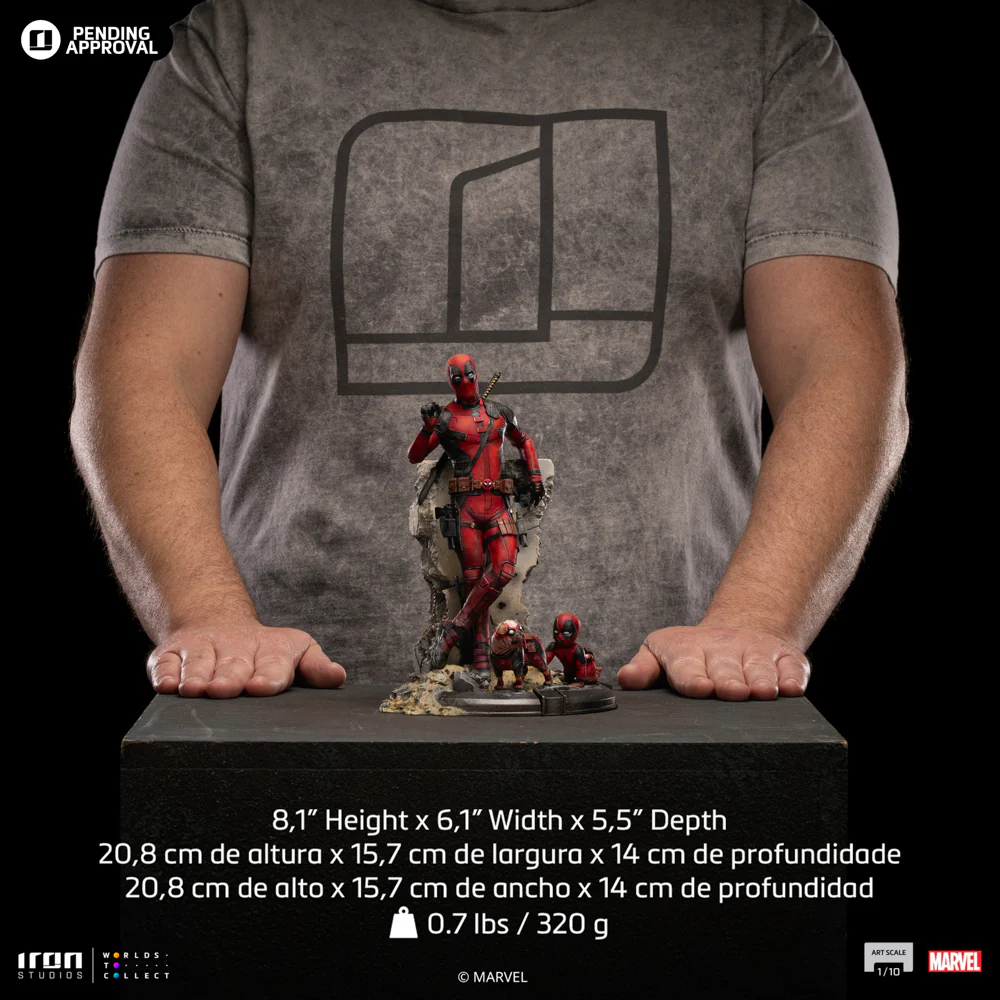 Deadpool  Deadpool & Wolverine  Art Scale 1/10  Iron Studios - Image 6