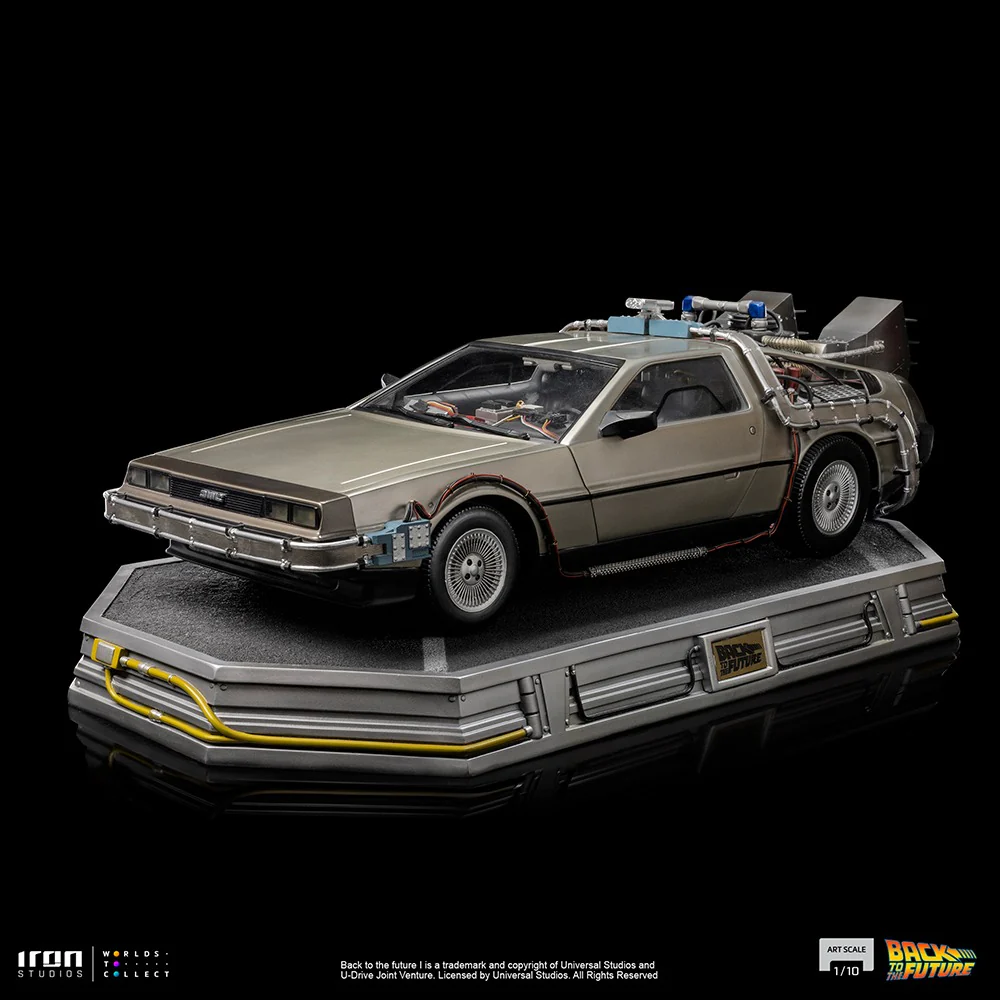 Delorean Back to the Future Art Scale 1/10 Iron Studios - Image 3