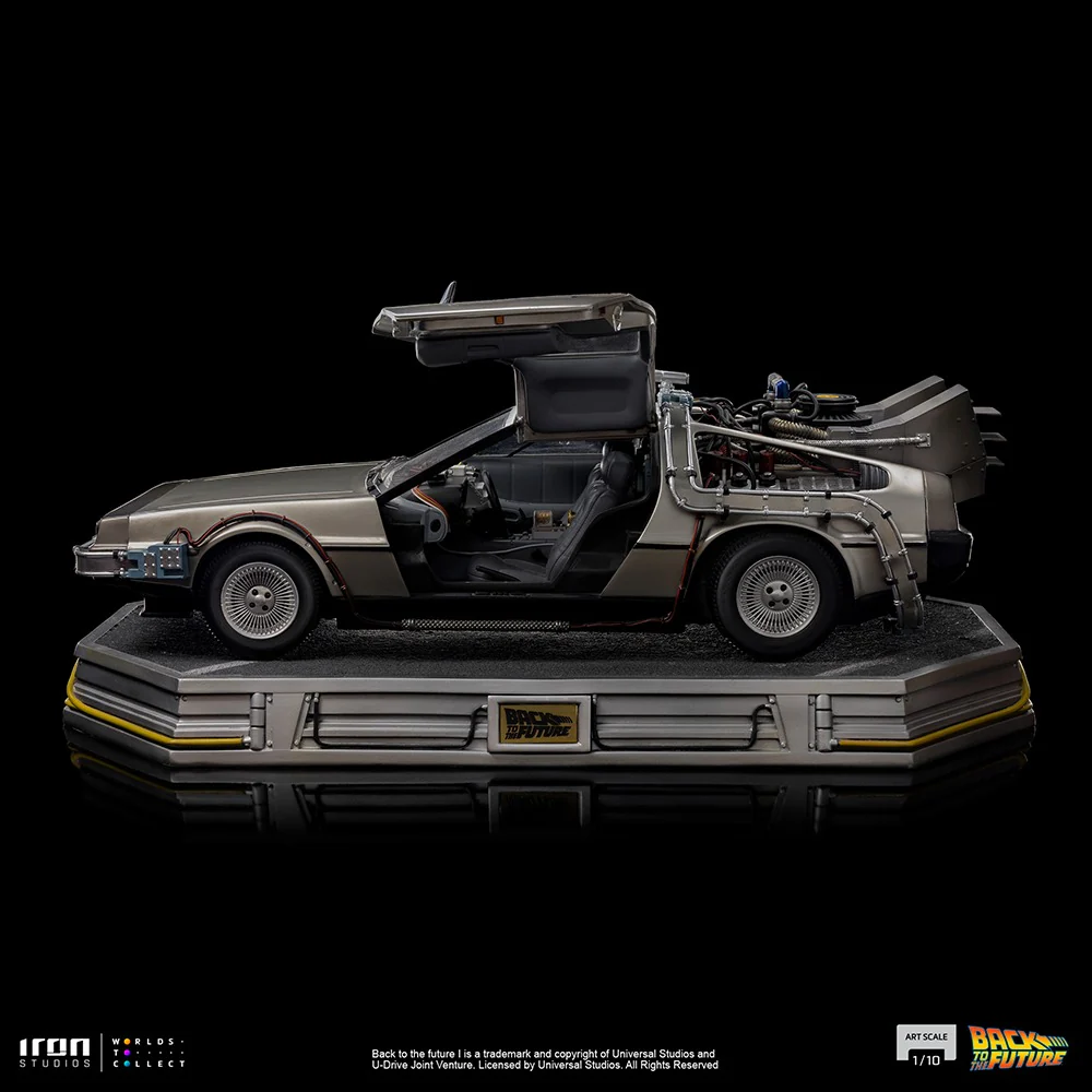 Delorean Back to the Future Art Scale 1/10 Iron Studios - Image 4