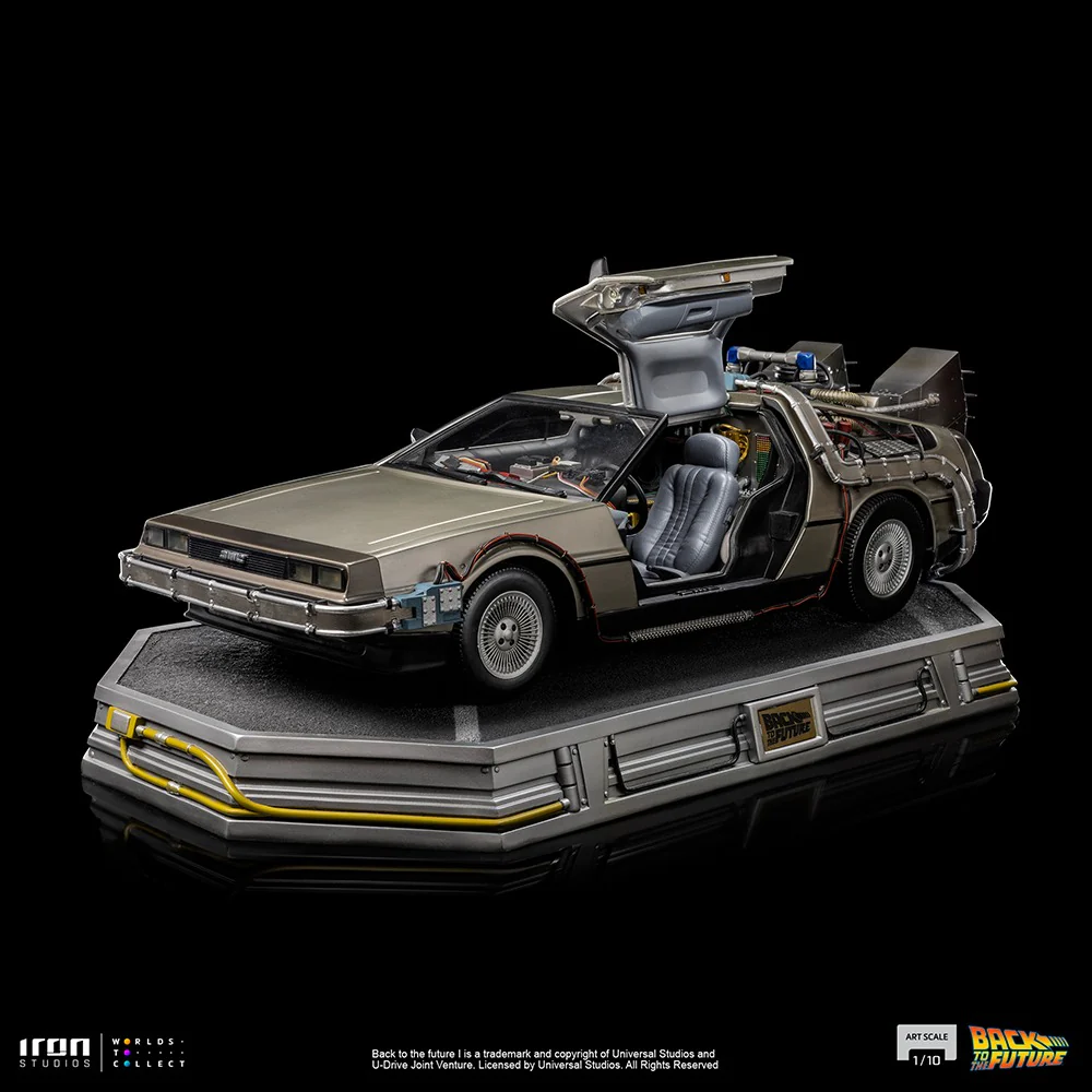 Delorean Back to the Future Art Scale 1/10 Iron Studios - Image 5