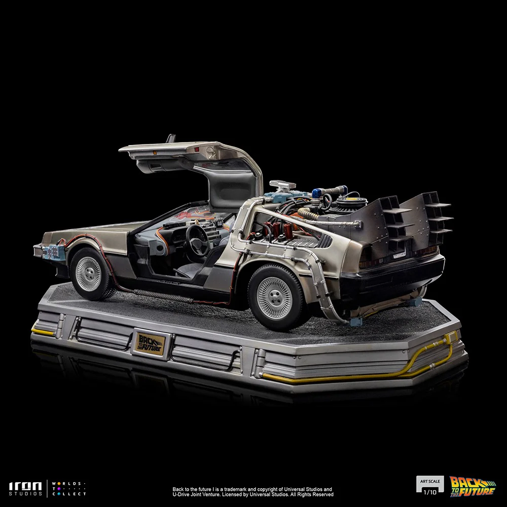 Delorean Back to the Future Art Scale 1/10 Iron Studios - Image 6