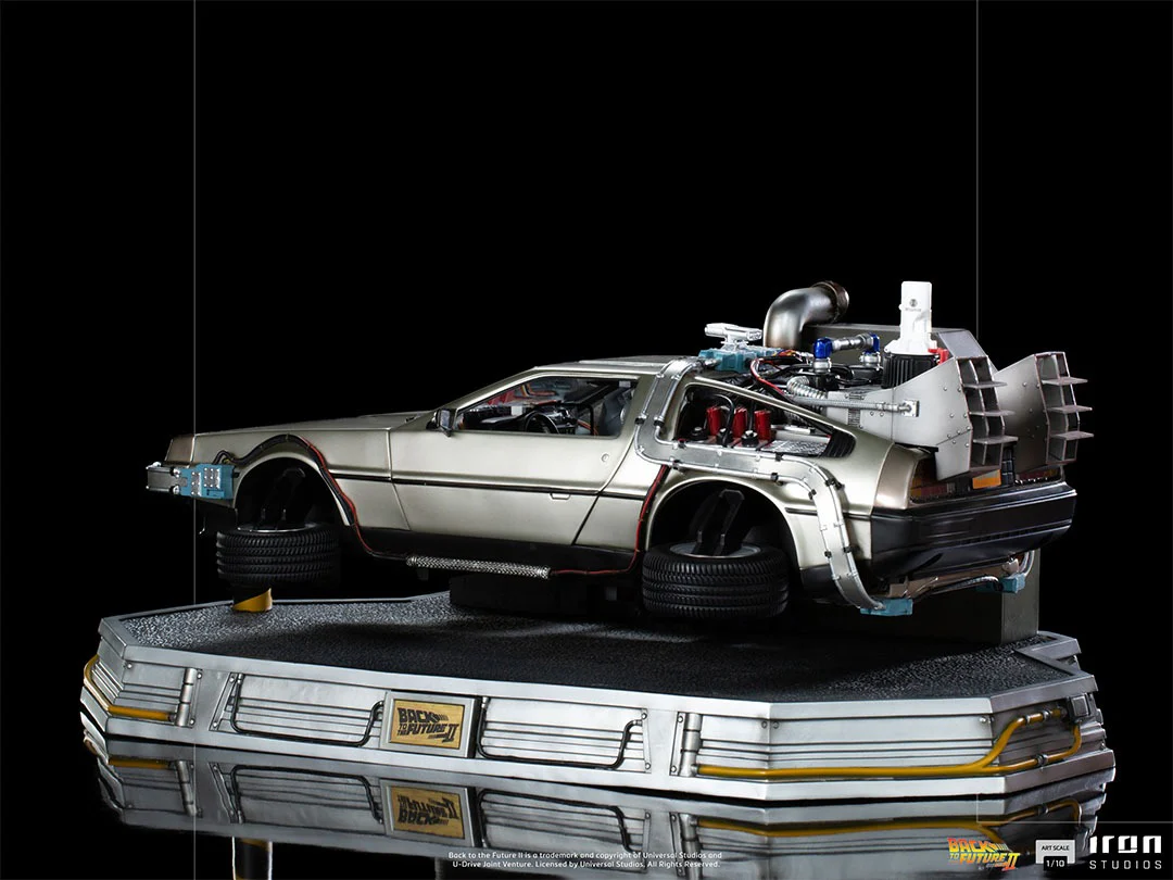 Delorean Back to the Future II Art Scale 1/10 Iron Studios - Image 11