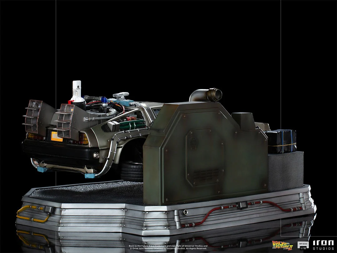 Delorean Back to the Future II Art Scale 1/10 Iron Studios - Image 13