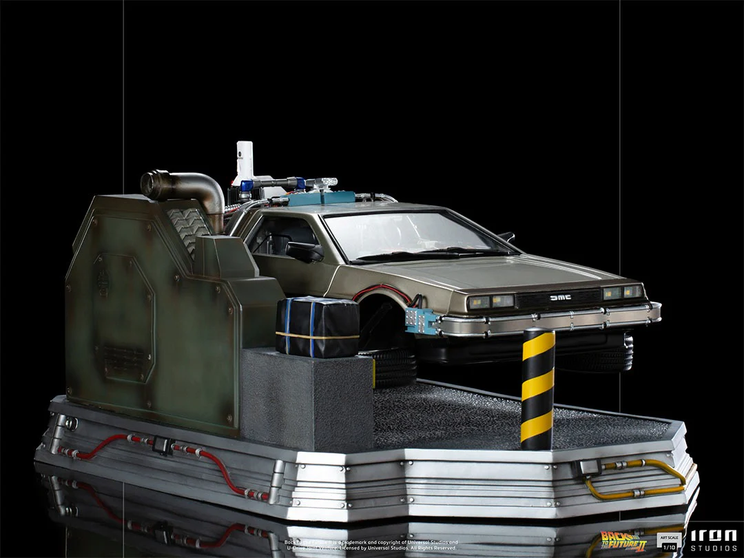 Delorean Back to the Future II Art Scale 1/10 Iron Studios - Image 7