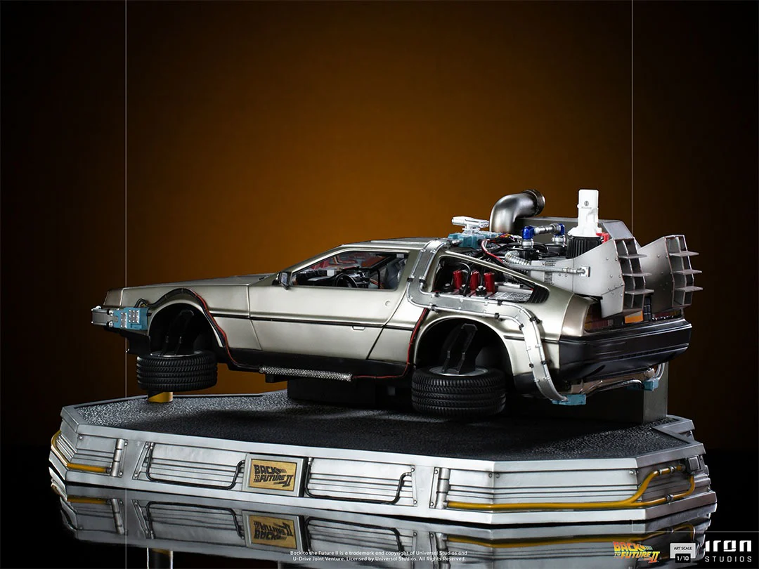 Delorean Back to the Future II Art Scale 1/10 Iron Studios - Image 9
