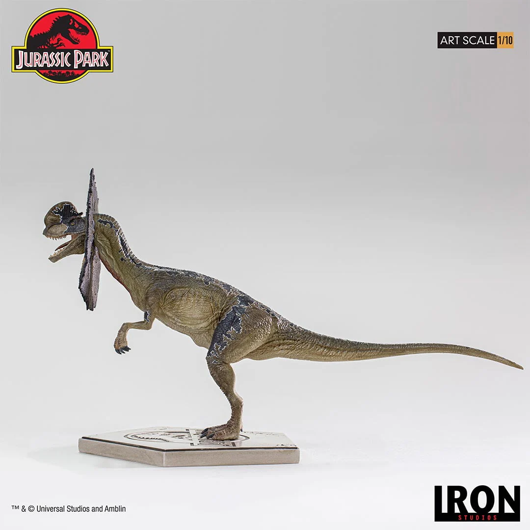 Dilophosaurus - Jurassic Park - Art Scale 1/10 - Iron Studios - Image 5