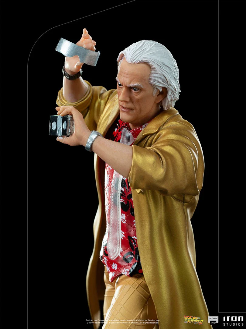 Doc Brown - Back to the Future II - Art Scale 1/10 - Iron Studios - Image 5