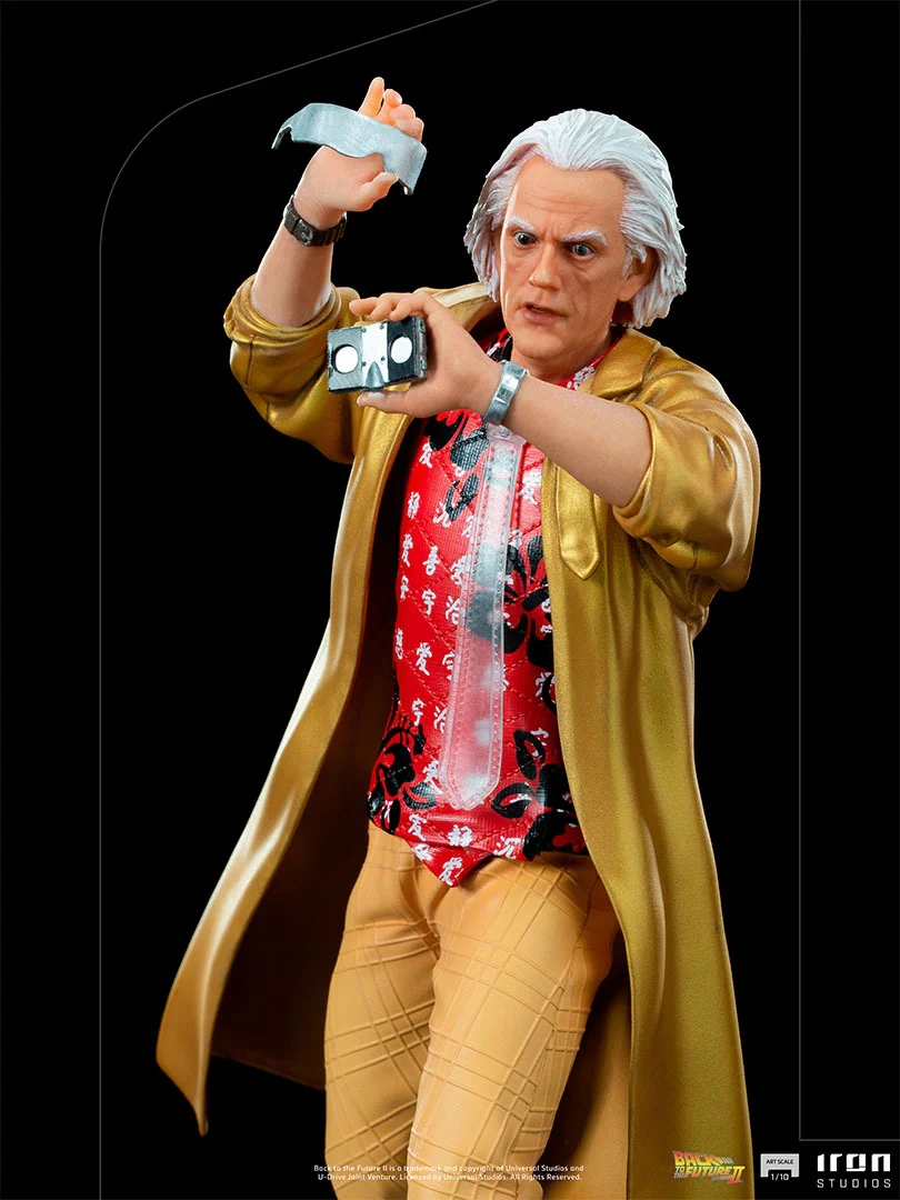 Doc Brown - Back to the Future II - Art Scale 1/10 - Iron Studios - Image 6
