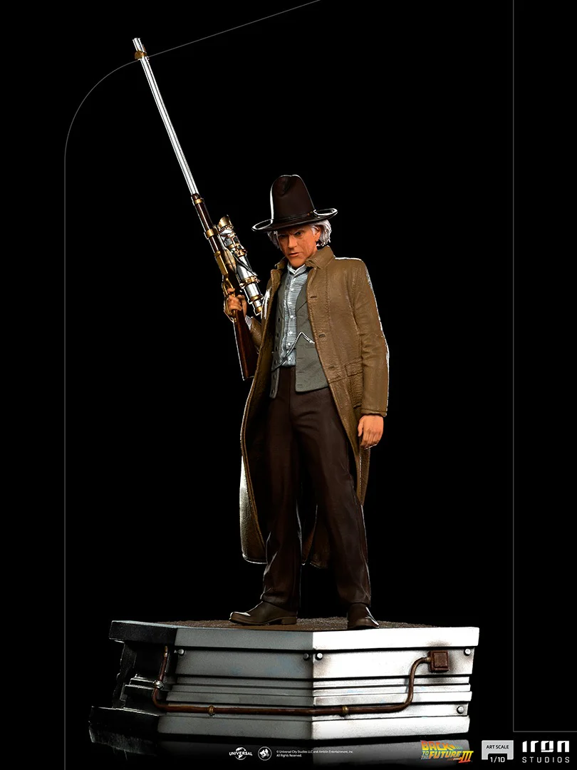 Doc Brown - Back to the Future III - Art Scale 1/10 - Iron Studios - Image 4