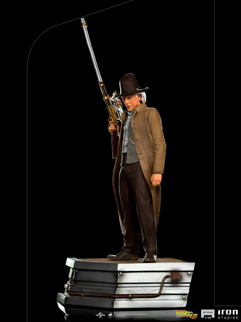 Doc Brown - Back to the Future III - Art Scale 1/10 - Iron Studios - Image 5