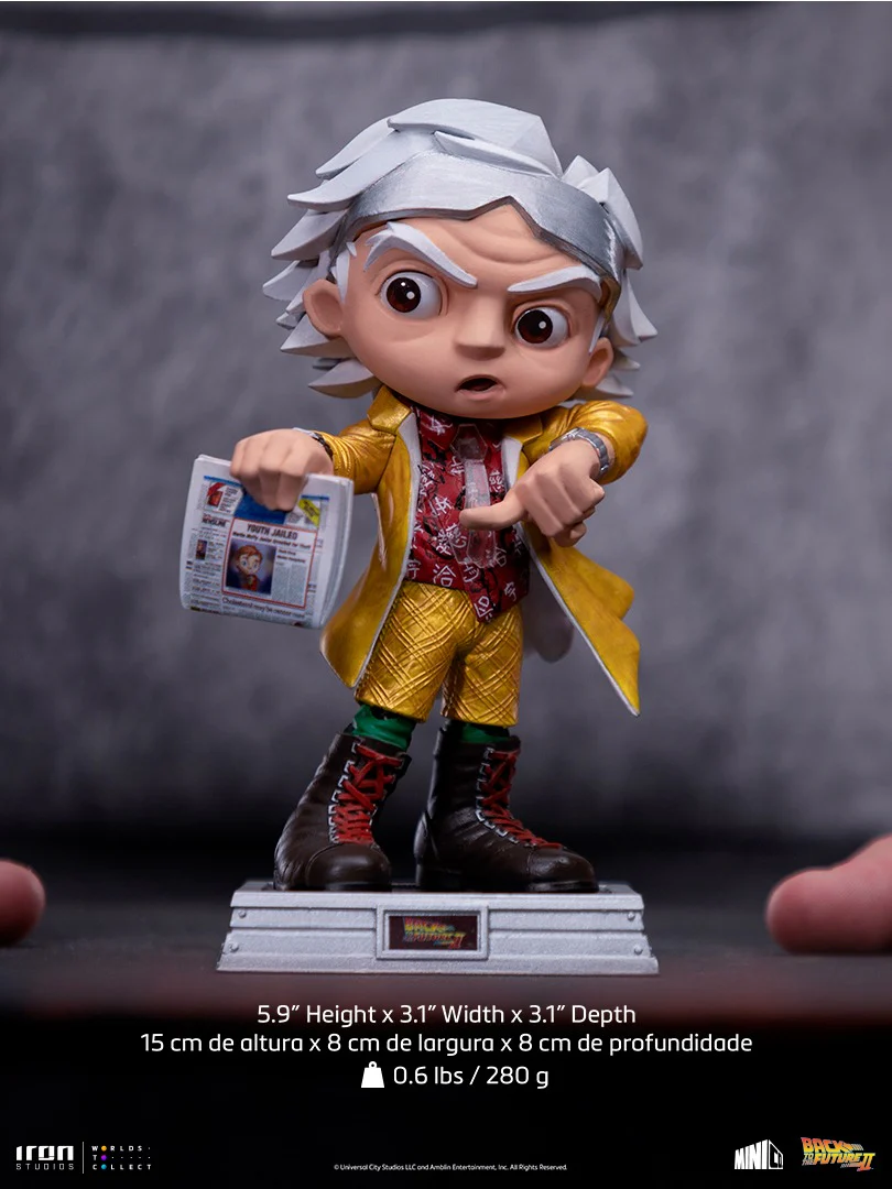 Doc Brown - Back to the Future - Minico - Iron Studios - Image 7
