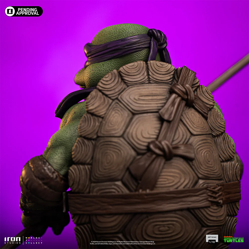 Statue Donatello  TMNT Movie  Art Scale 1/10  Iron Studios - Image 11