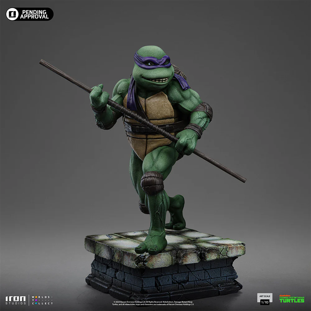 Statue Donatello  TMNT Movie  Art Scale 1/10  Iron Studios - Image 5