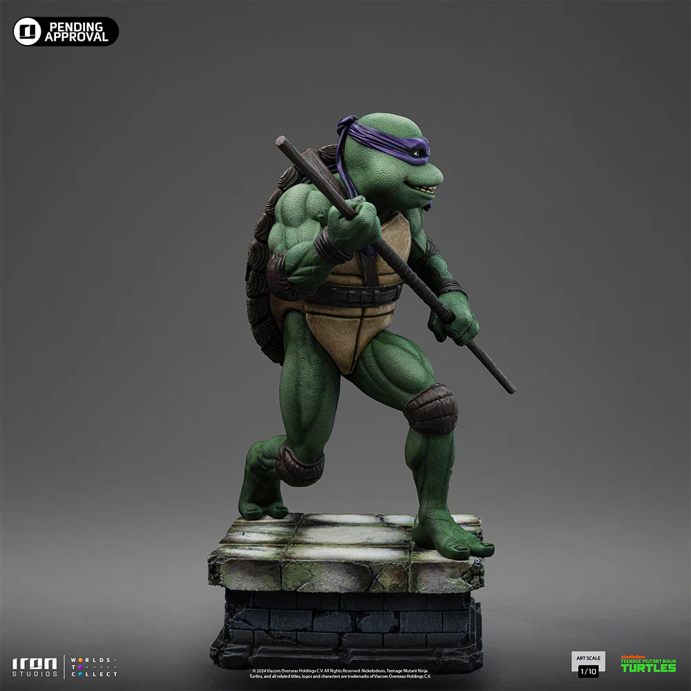 Statue Donatello  TMNT Movie  Art Scale 1/10  Iron Studios - Image 7