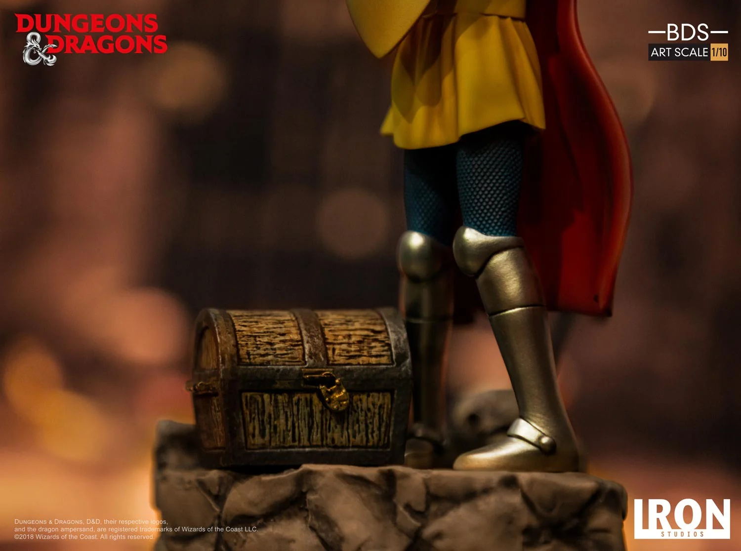 Statue Eric The Cavalier - Dungeons & Dragons - Bds Art Scale 1/10 - Iron Studios - Image 5