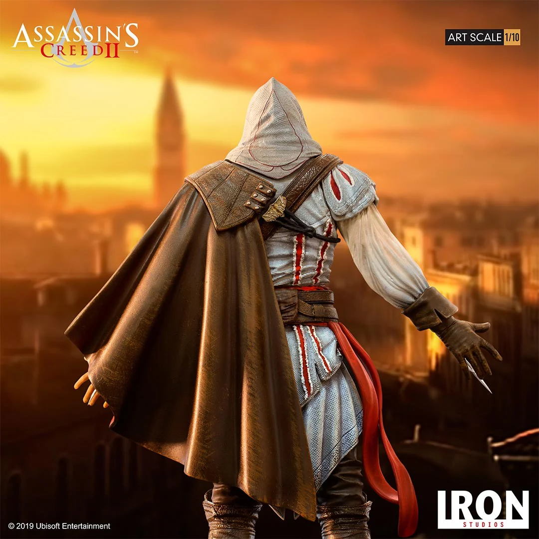 Statue Ezio Auditore (Regular) - Assassin`s Creed II - Art Scale 1/10 - Iron Studios - Image 5