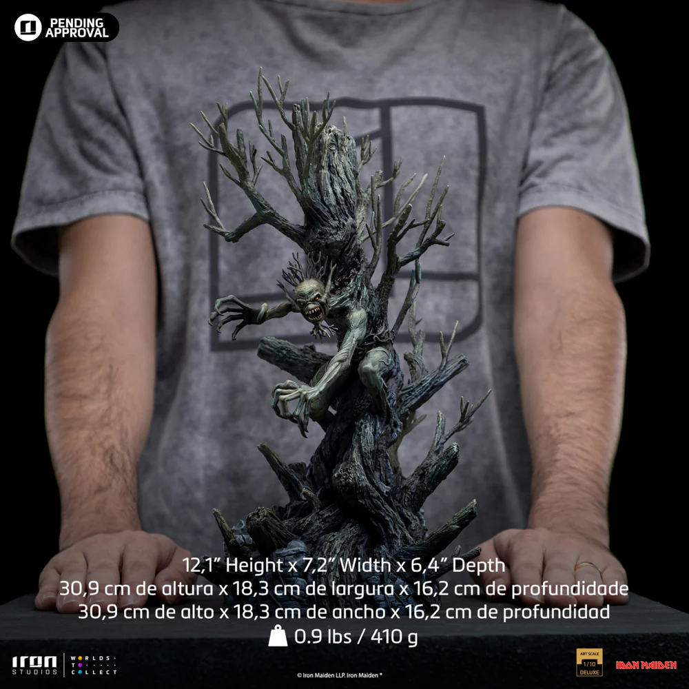 Statue Fear of the Dark  Iron Maiden  Art Scale 1/10  Iron Studios - Image 14