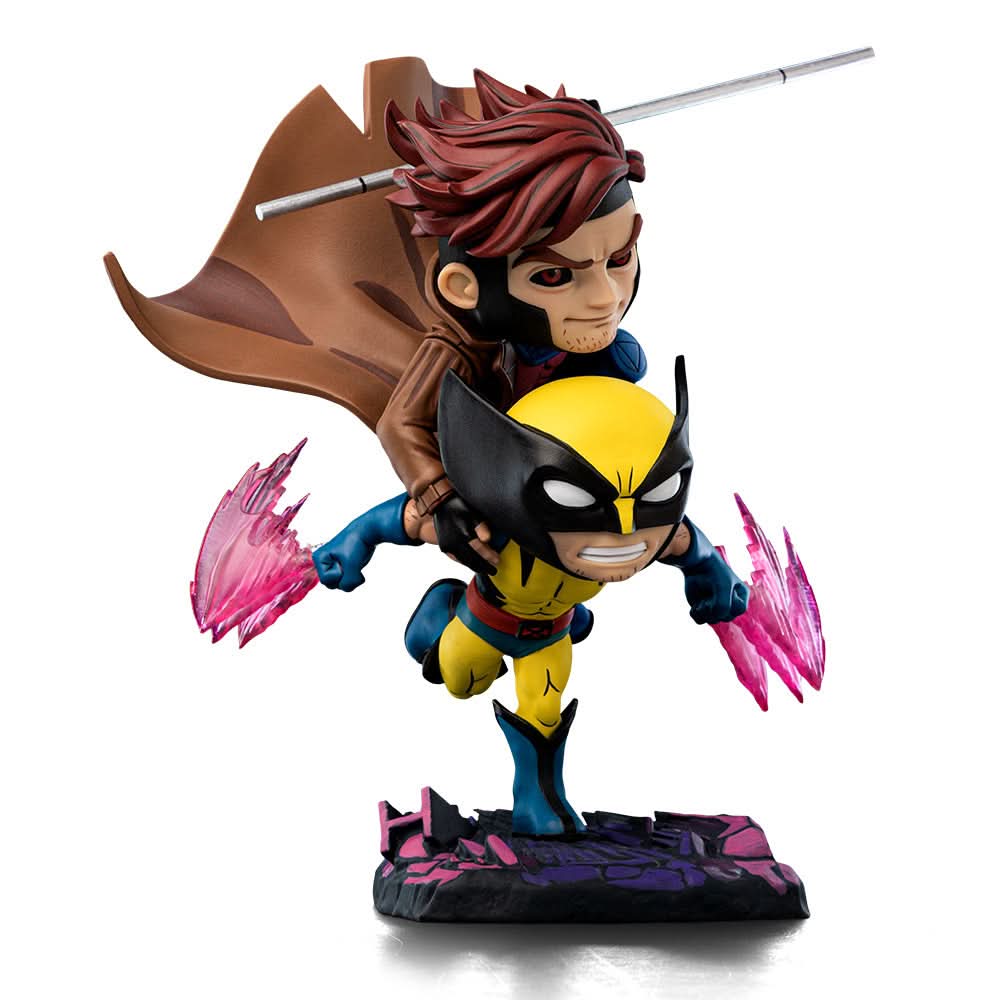 Statue Gambit and Wolverine - X-Men '97 - Minico - Iron Studios - Image 3